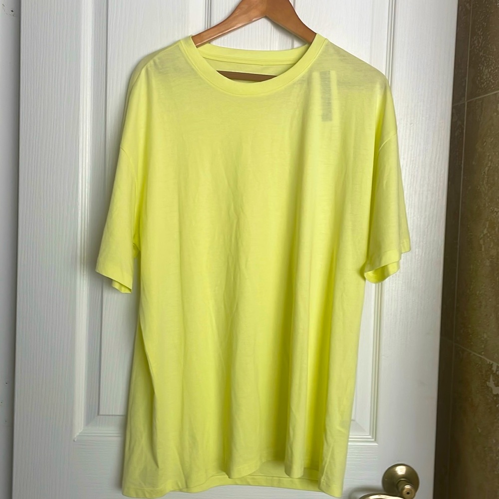 NWT - New Look Oversized Tee in Lemon Yellow